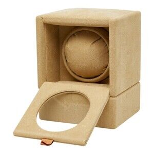 Louis Vuitton Brown Trunk Winding Machine Set Monogram Case Watch Winder Brown